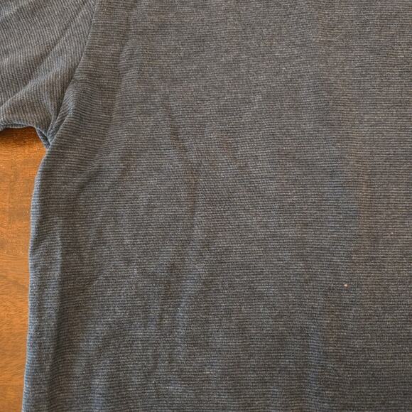 Athleta Women's Balance Pullover Micro Stripe Navy Heather Size 1X - Picture 12 of 12